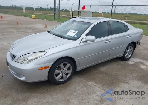 2005 Lexus Es 330 from USA, damaged, VIN JTHBA30G555089139
